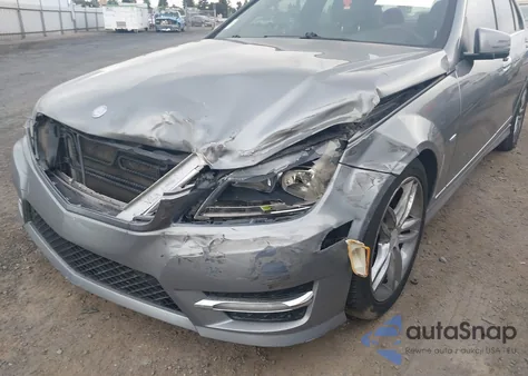 2012 Mercedes-Benz C 250 Sport from USA, damaged, VIN WDDGF4HBXCR199915